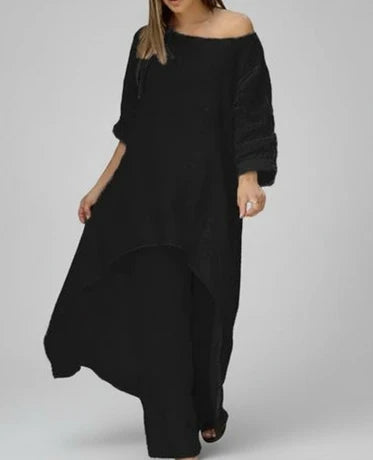 Wide Leg Two-Piece Set for Women