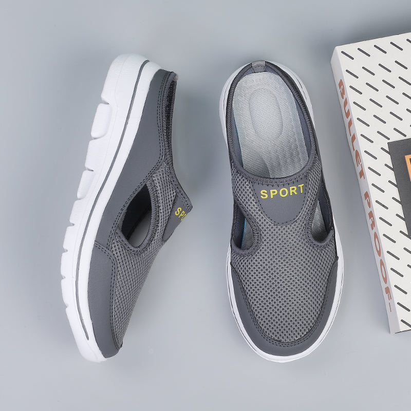 Orthopedic Comfort Slippers with Adjustable Straps & Arch Support