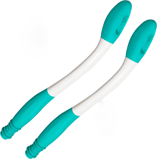2-Pack Long-Reach Toilet Aid for Personal Hygiene and Independence