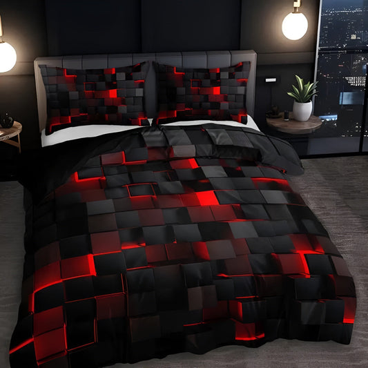 3D Geometric Pattern Bedding Set
