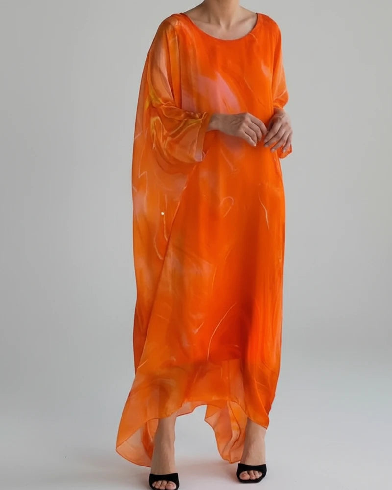 Women's Long Sleeve Maxi Dress