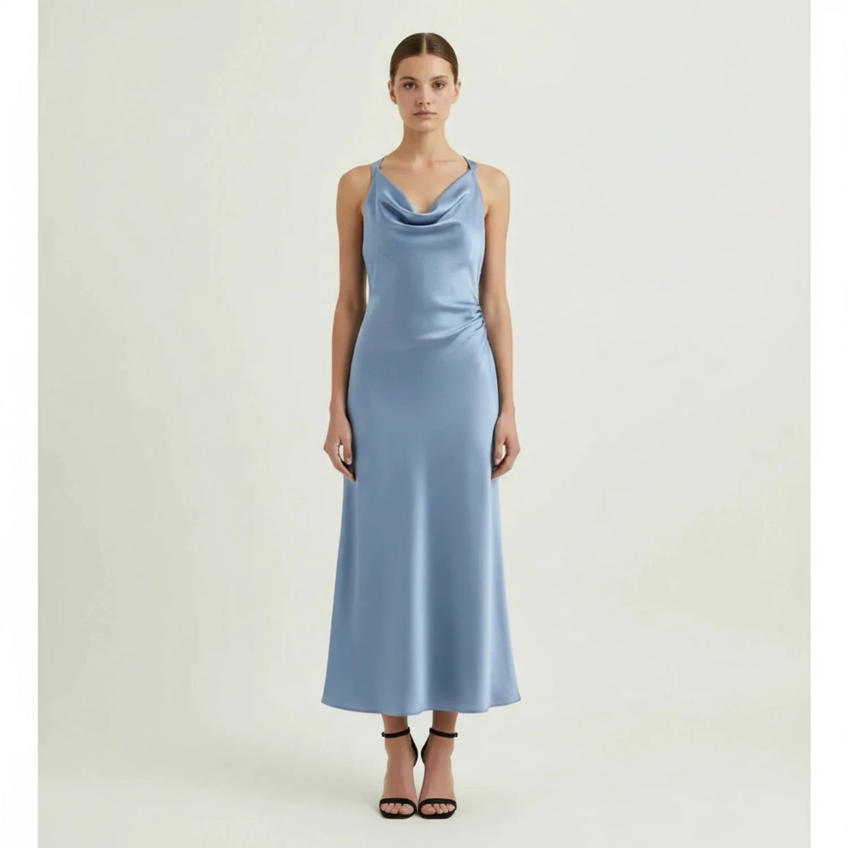 Sleeveless Bodycon Midi Dress for Women