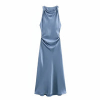 Sleeveless Bodycon Midi Dress for Women