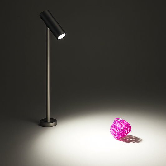 Adjustable LED Spotlight for Jewelry Showcase