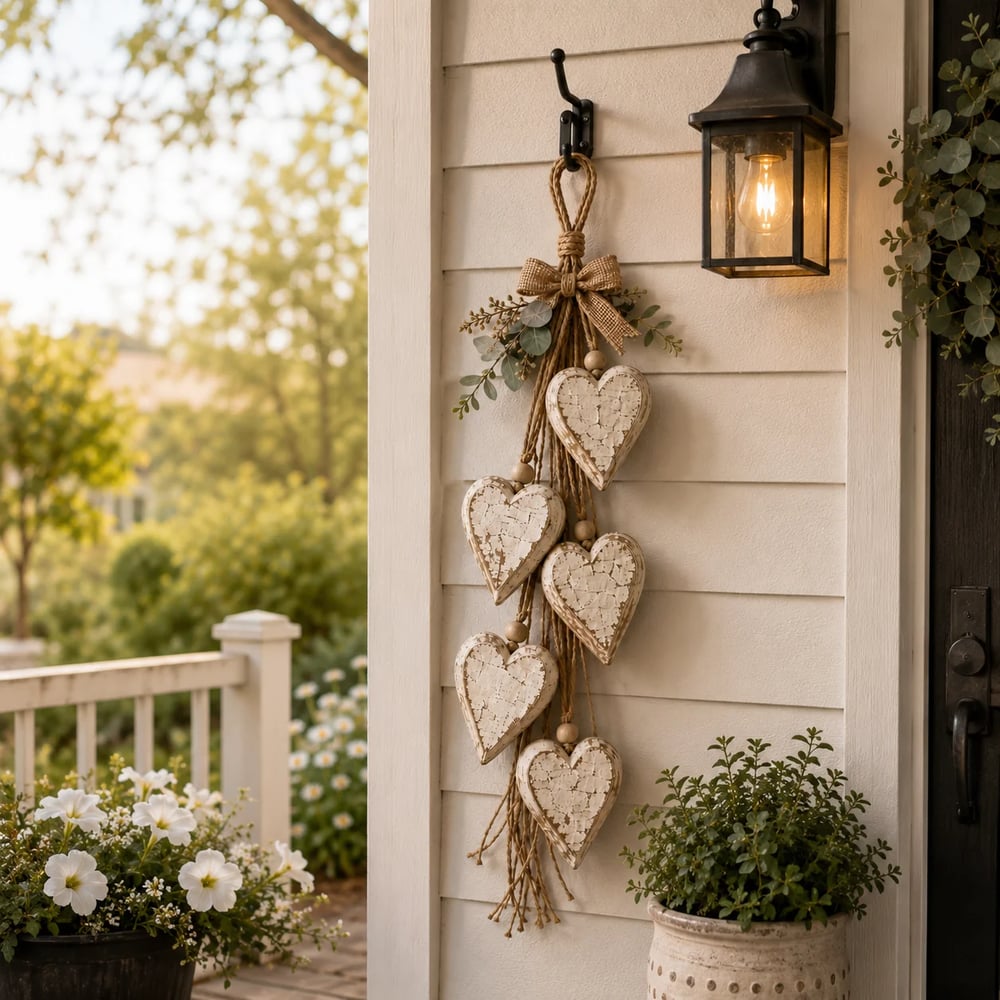Aesthetic Hanging Light-Up Heart Wall Decor Ornament