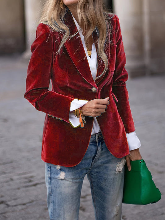 Image of Anna | Women's Single Breasted Blazer