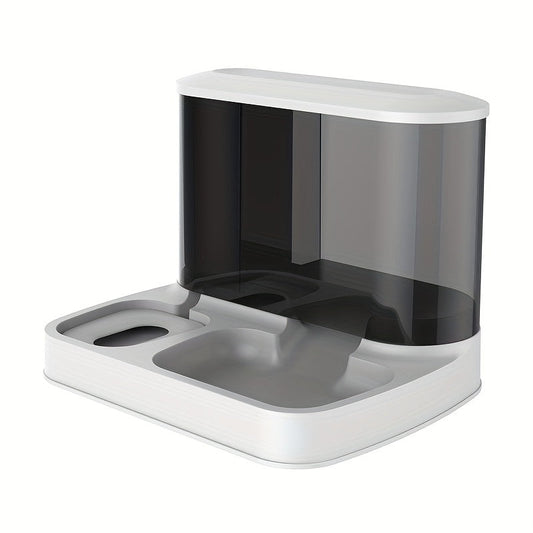 Automatic 2-in-1 Food and Water Dispenser for Cats and Small Dogs