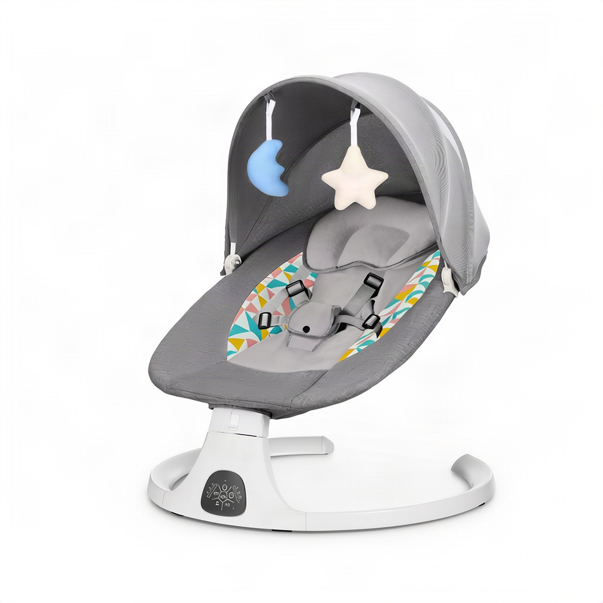 Baby Bouncer with Music and Toys, Suitable from Birth