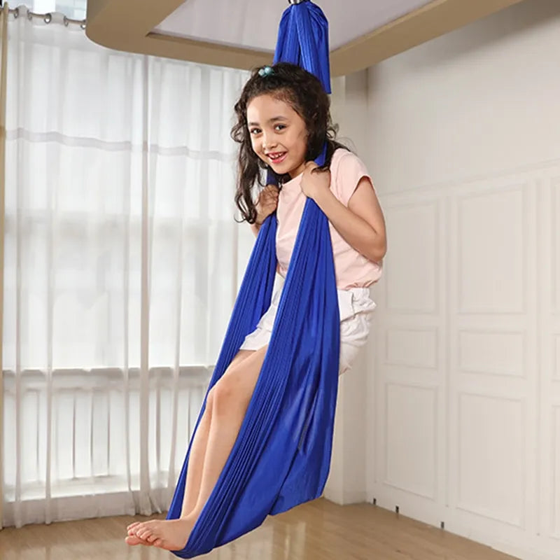 CalmGlide Sensory Swing for Kids – Indoor Therapy Hammock for Calm, Focus & Confidence