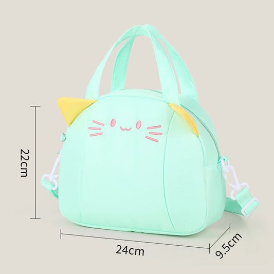 Cat-Themed Insulated Lunch Bag