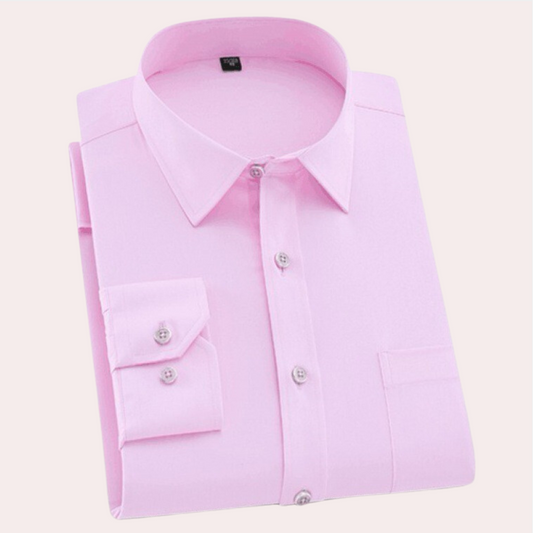 Classic Wrinkle-Free Men's Shirt for Spring 2026