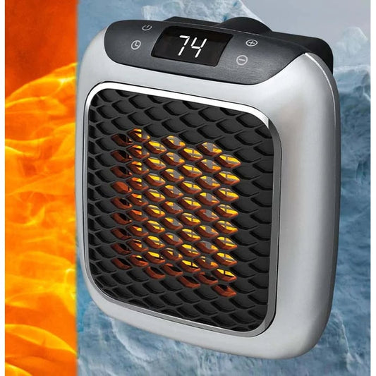 Compact Electric Space Heater with Powerful Fast Heating and Energy-Saving Warmth