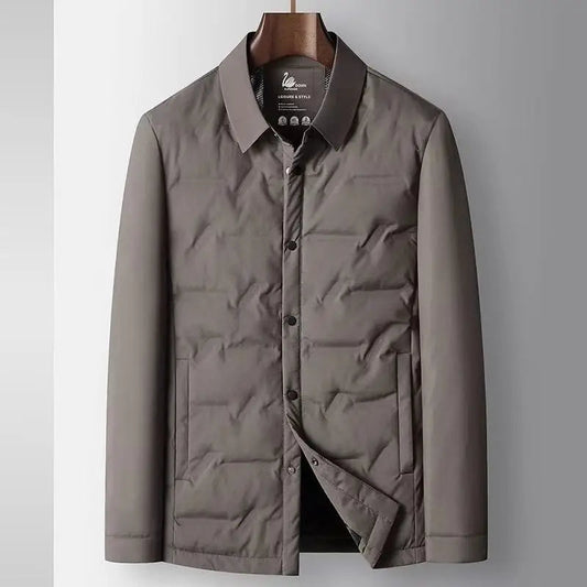 Image of Conrad | Men's Button-Down Quilted Jacket