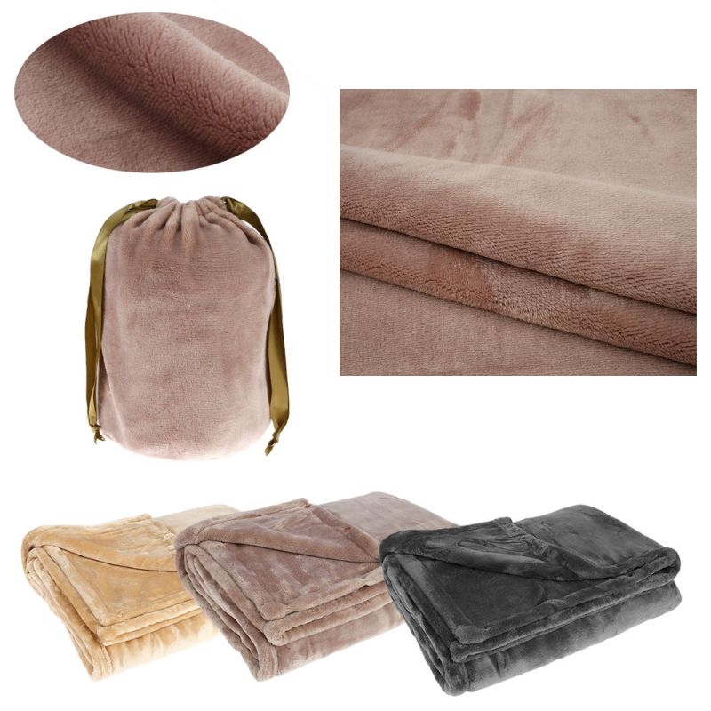 Cordless Electric Heated Blanket | USB Rechargeable Flannel Heating Throw