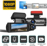 Dashcam Pro™ Full HD 1080P | Dual Lens, Safety and Crystal Clear Images