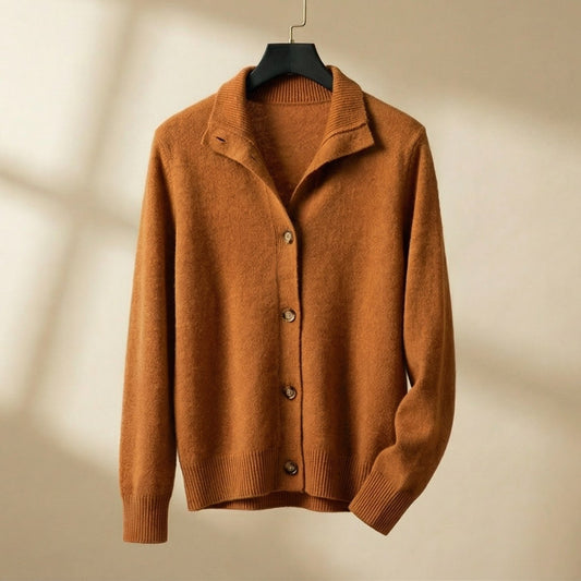 Image of Dawn | Women's Button-Front Collared Cardigan