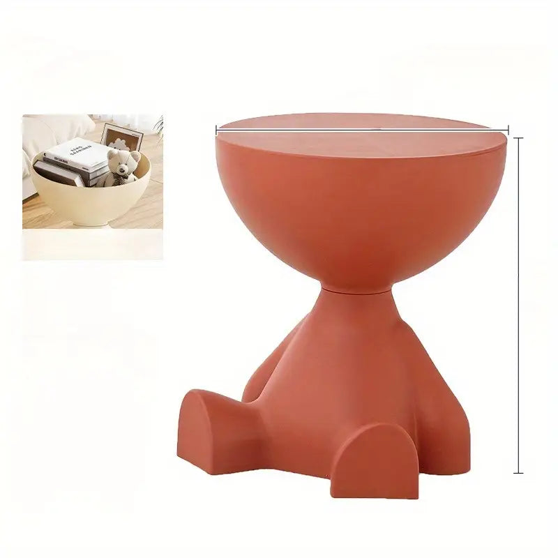 Decorative Bedside Table | Creative and Compact Nightstand for Home, Sofa, and Bed