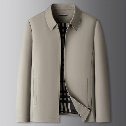 Image of Dustin | Men's Zip-Up Casual Jacket