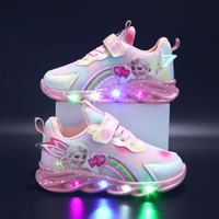 Elsa Light-Up Sneakers - Colorful and Comfortable