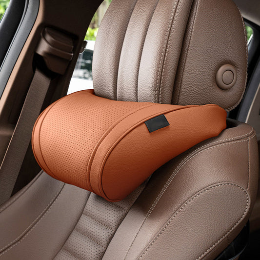 Ergonomic Memory Foam Car Support Set - Lumbar Cushion and Headrest