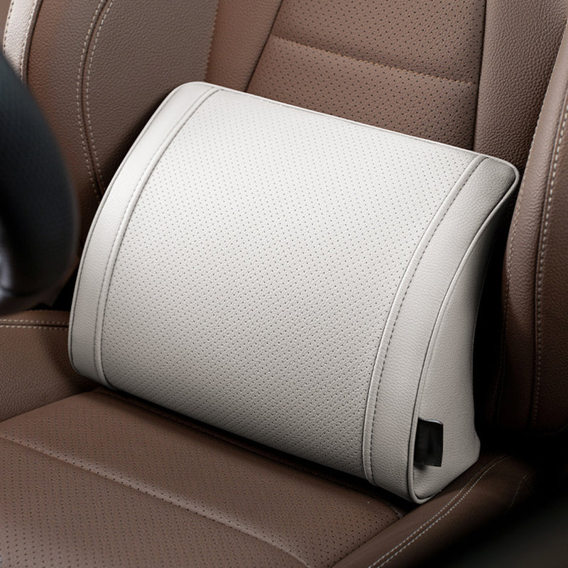 Ergonomic Memory Foam Car Support Set - Lumbar Cushion and Headrest