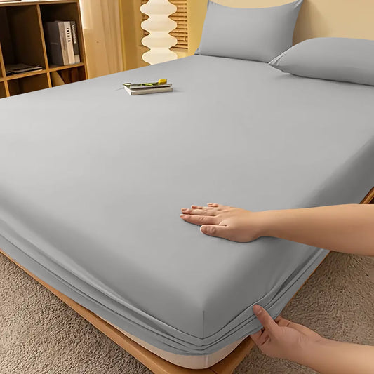 Extra Deep Fitted Bed Sheet – Wrinkle-Resistant All-Season Bedding