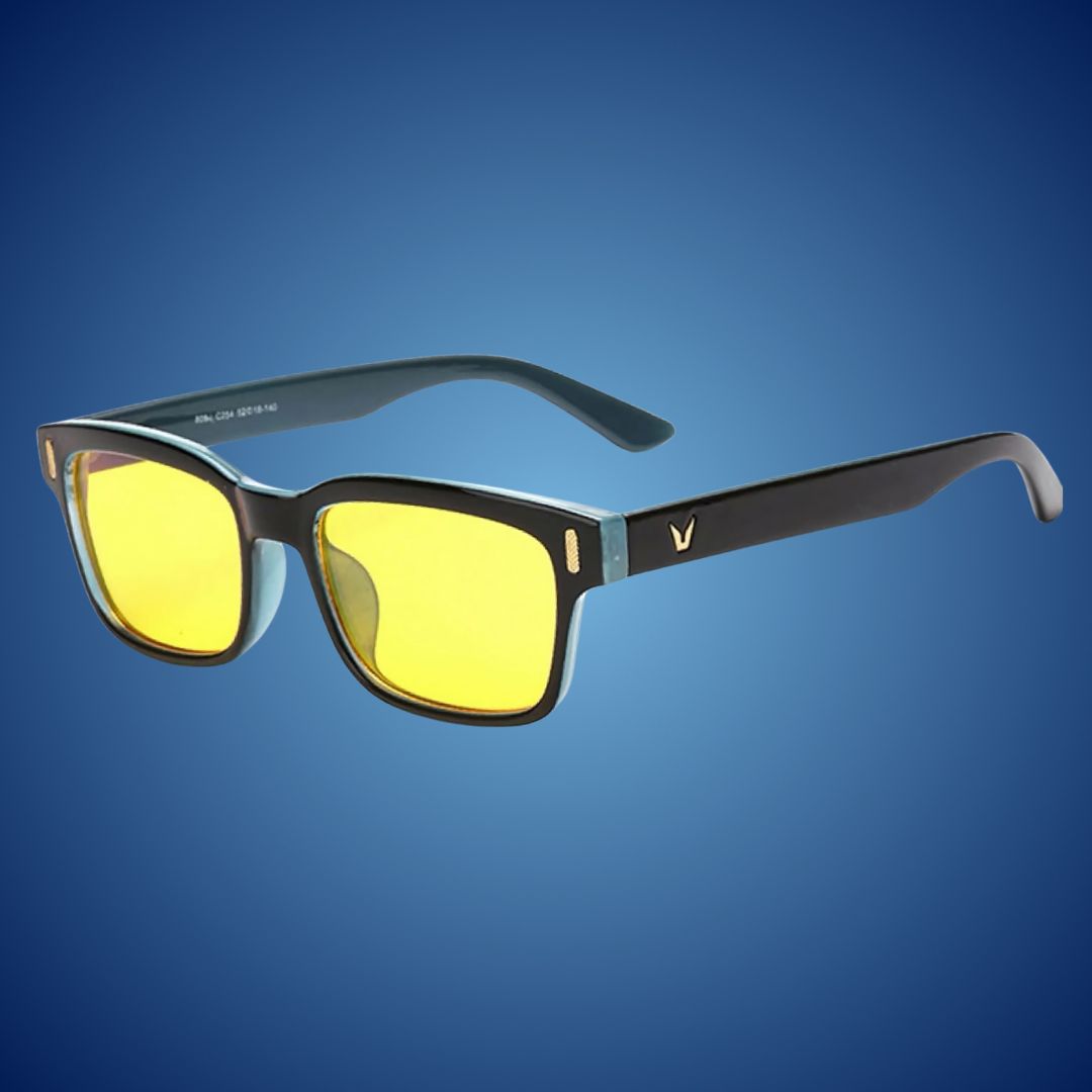 EyeShield Pro Blue Light Blocking Computer Glasses | With UV Protection - Reduces Eye Strain - Improves Sleep Quality - Relieves Eye Fatigue Dopiv