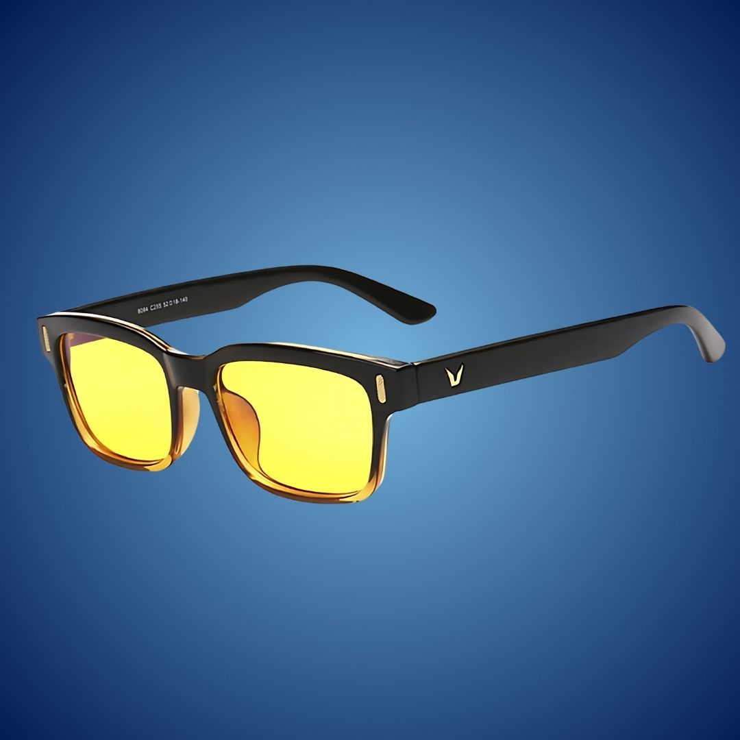 EyeShield Pro Blue Light Blocking Computer Glasses | With UV Protection - Reduces Eye Strain - Improves Sleep Quality - Relieves Eye Fatigue Dopiv