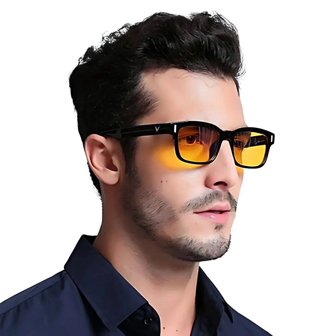 EyeShield Pro Blue Light Blocking Computer Glasses | With UV Protection - Reduces Eye Strain - Improves Sleep Quality - Relieves Eye Fatigue Dopiv