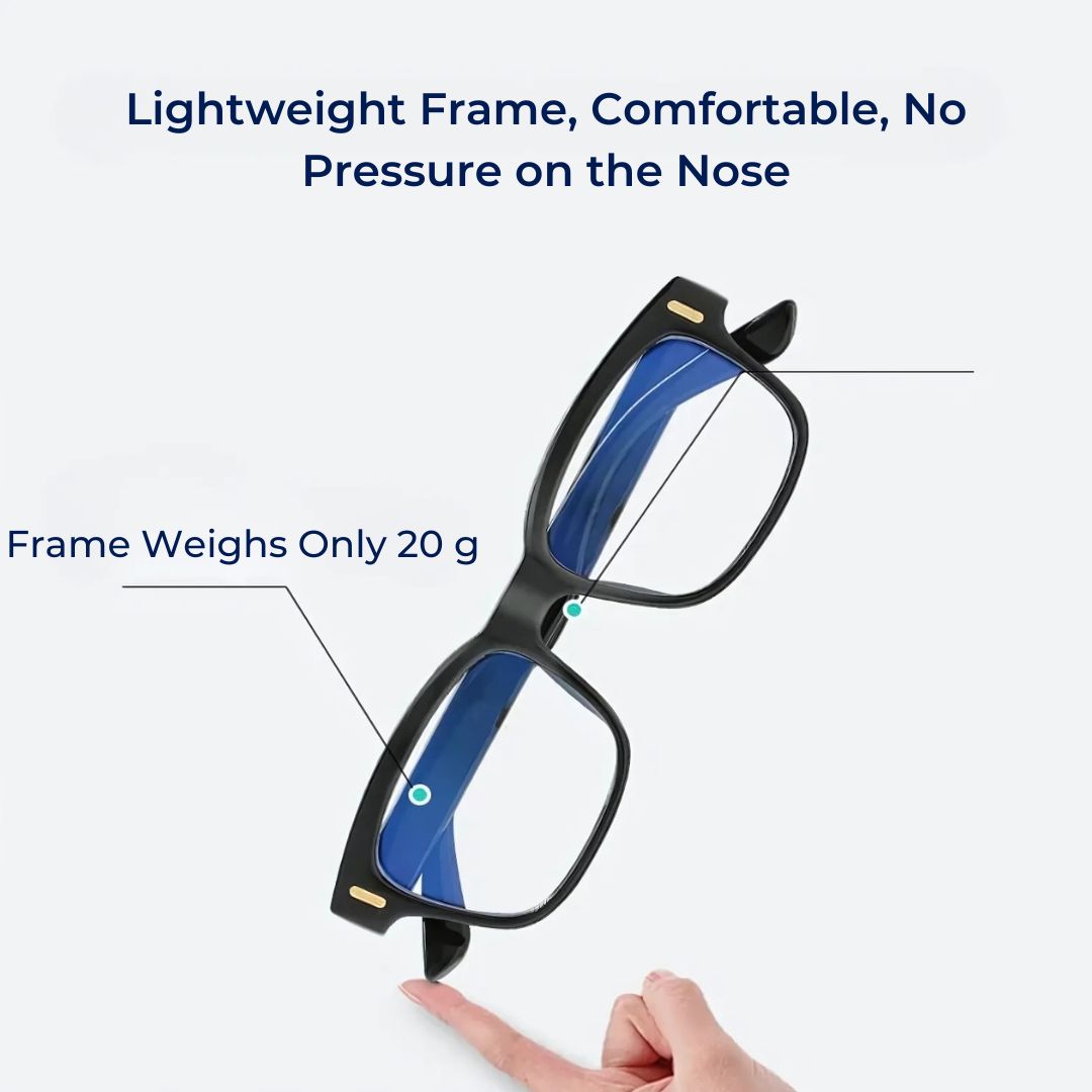 EyeShield Pro Blue Light Blocking Computer Glasses | With UV Protection - Reduces Eye Strain - Improves Sleep Quality - Relieves Eye Fatigue Dopiv