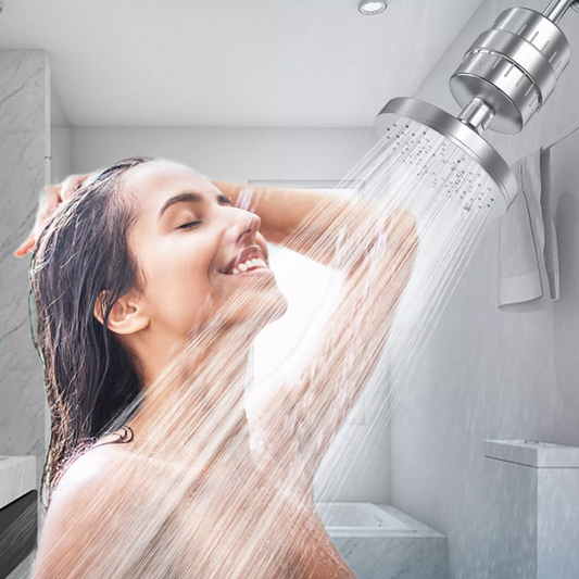 Filtered Shower Head for Skin Radiance and Hair Health