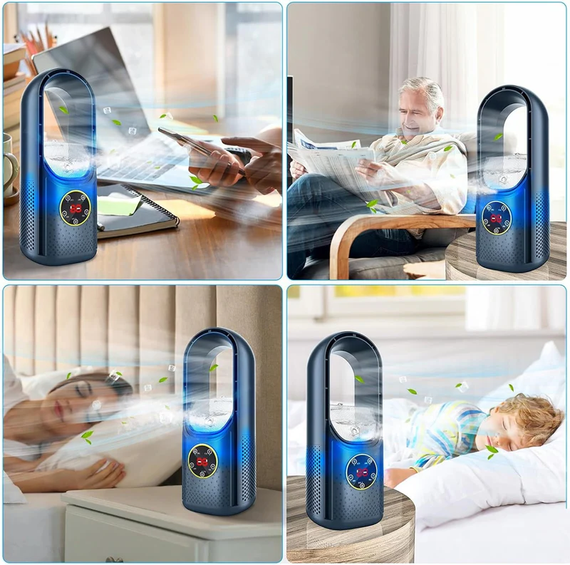 Dopiv | 2025 Blade-Free Silent Portable Air Conditioner Humidifier for Home and Office