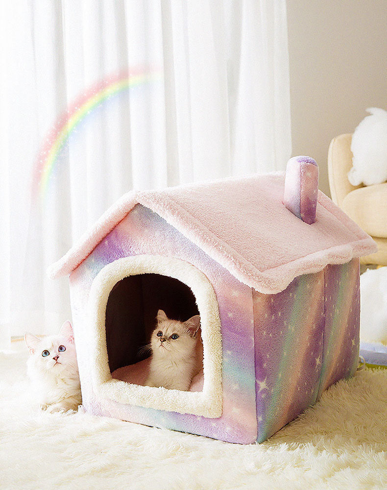 Dopiv Dopiv™ Fluffy Pet House | A cozy & warm sleeping place for your pet