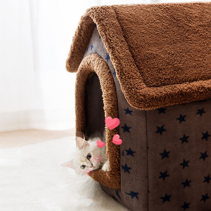 Dopiv Dopiv™ Fluffy Pet House | A cozy & warm sleeping place for your pet