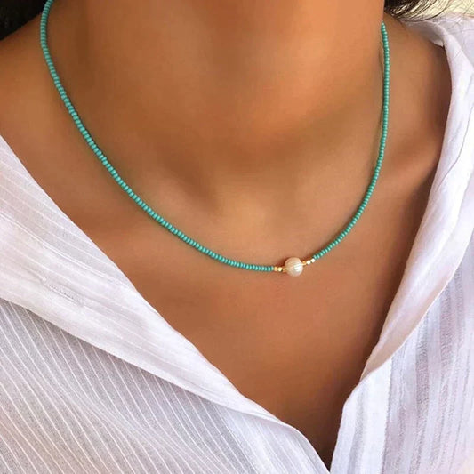 Dopiv | Handcrafted Premium Necklace with Freshwater Pearls
