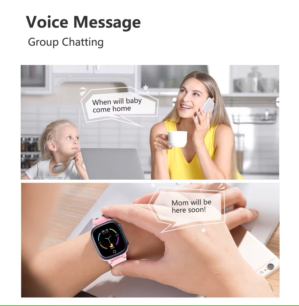 Dopiv | Kids 4G GPS Smartwatch | Video Call, SOS, Wi-Fi Location