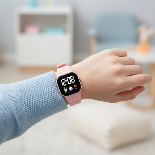 Dopiv | Kids LED Digital Watch – Waterproof – Spaceman Design