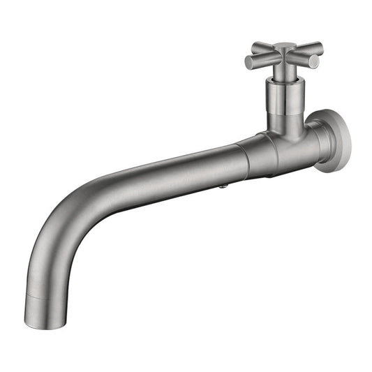 Dopiv | Modern Single Handle Basin Mixer 1 Hole Wall Mounted Bathroom Faucet