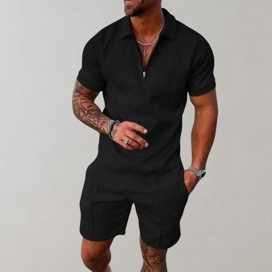 Dopiv | Polo and Shorts Set for Men