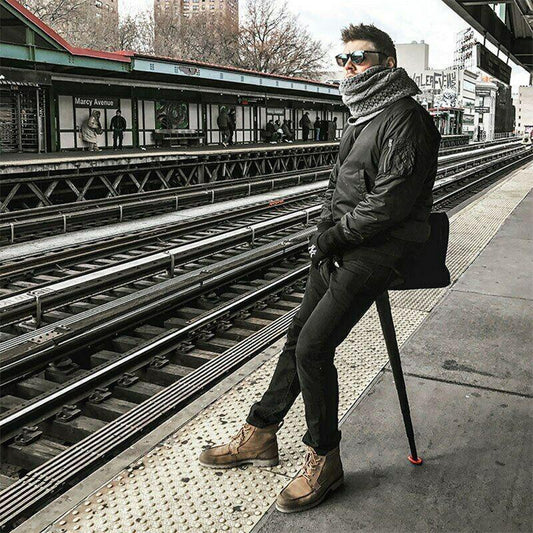 Dopiv | Portable Mini Folding Chair for Queueing Outdoors etc.