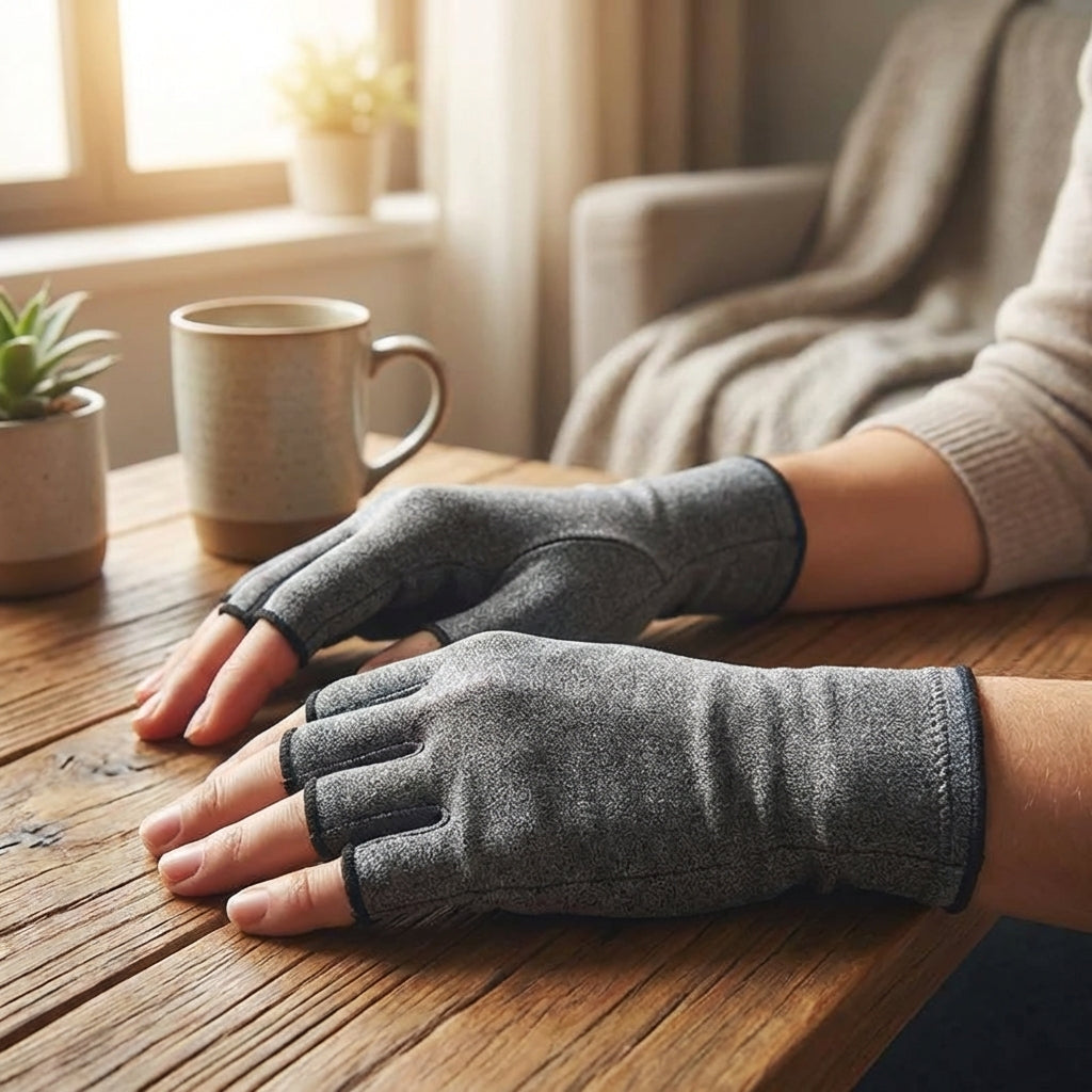 Dopiv | RelievoGlove Half Finger Compression Glove