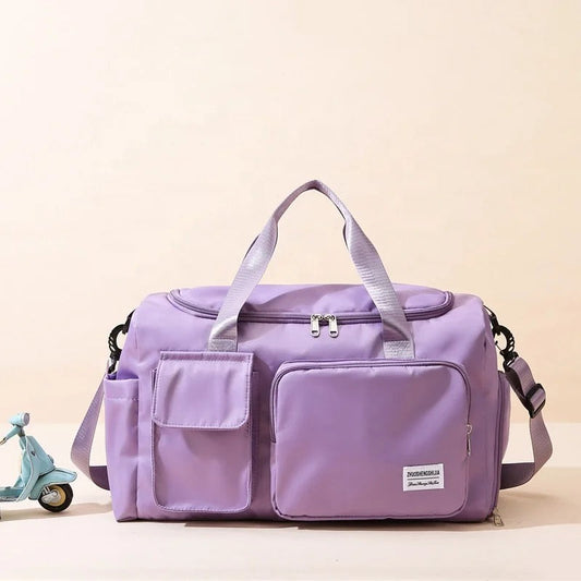 Dopiv | Travel Bag Sport Duffle | Multiple Compartments with Shoe Compartment