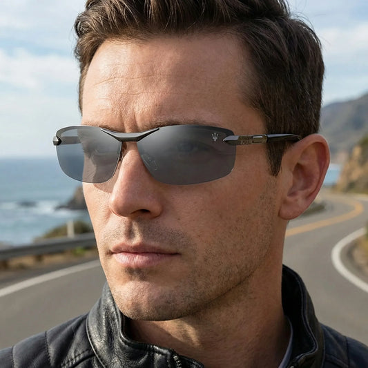Dopiv | Visentra Lightweight Frameless Polarised Sunglasses
