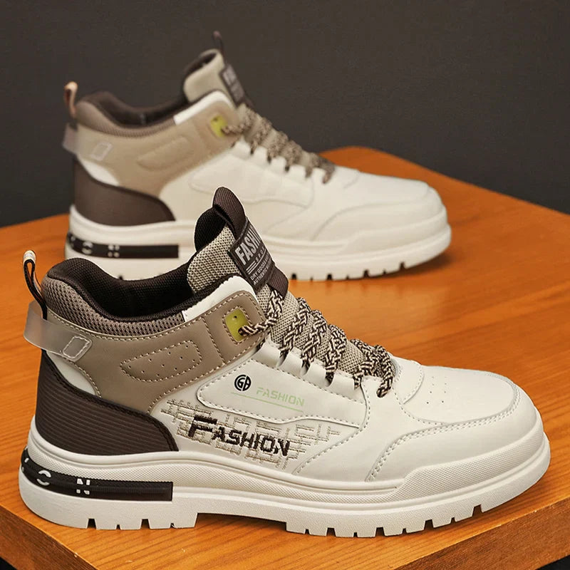 Image of Frederick | Men's High Top Lace-Up Sneakers