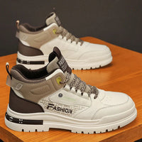 Frederick | Men's High Top Lace-Up Sneakers