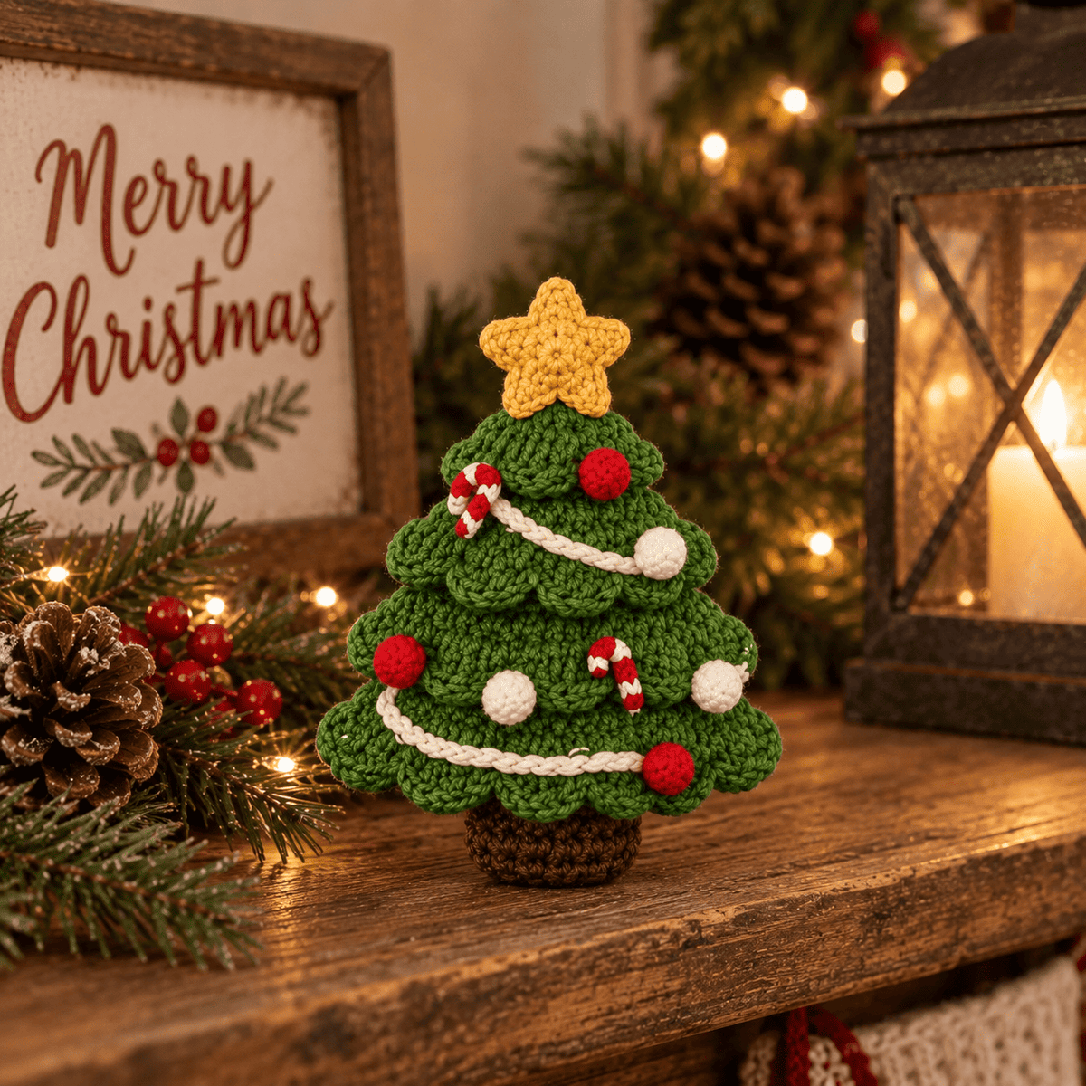 Handmade Crochet Christmas Ornaments