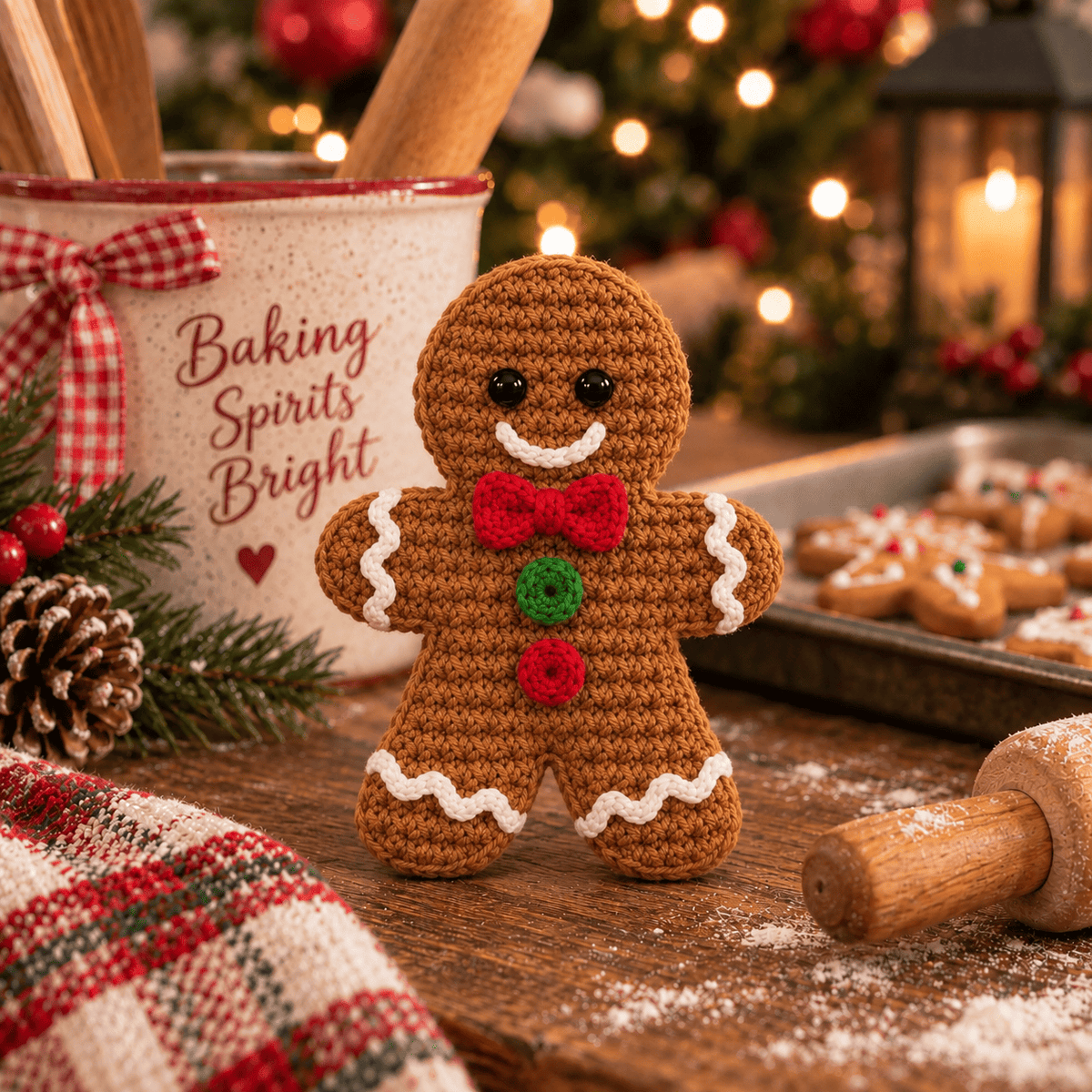 Handmade Crochet Christmas Ornaments