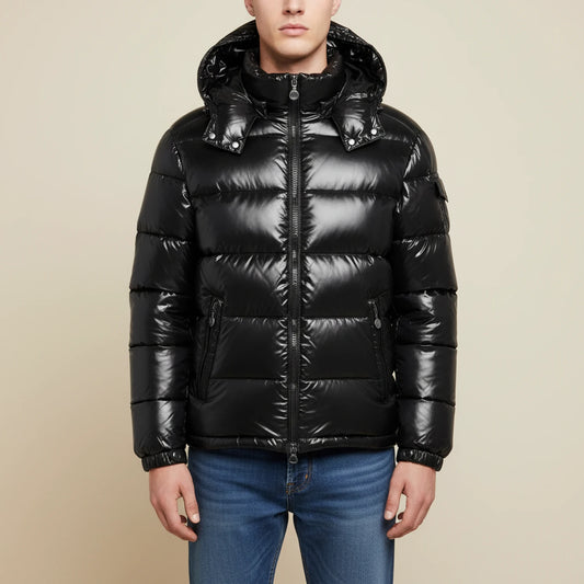 Hooded Puffer Winter Jacket for Men