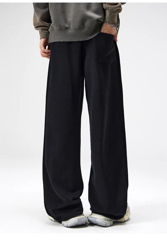 Image of Hudson | Men's Wide Leg Drawstring Casual Pants