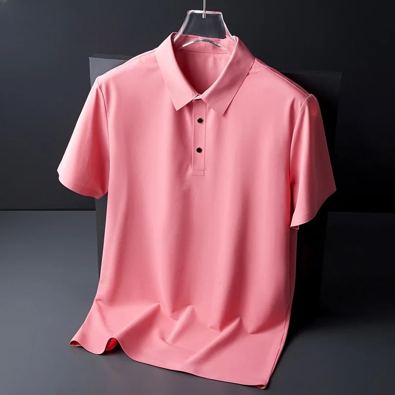 Image of Josiah | Men's Button-Down Polo Shirt